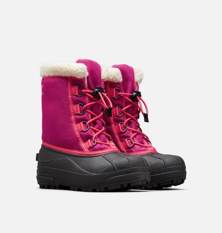 Botas Nieve Sorel Niños - Youth Cumberland™ Rosas/Negras - 43956-BWGP